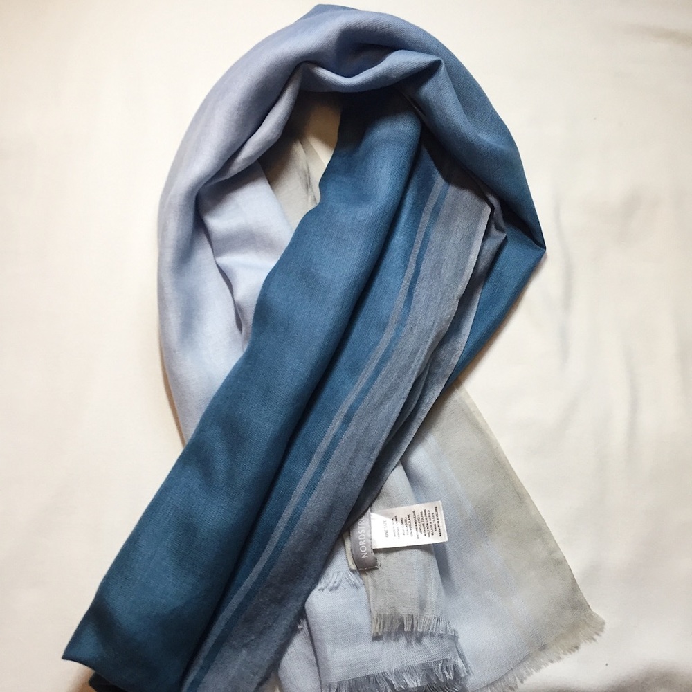 Nordstrom | Multi-Color Blue Scarf